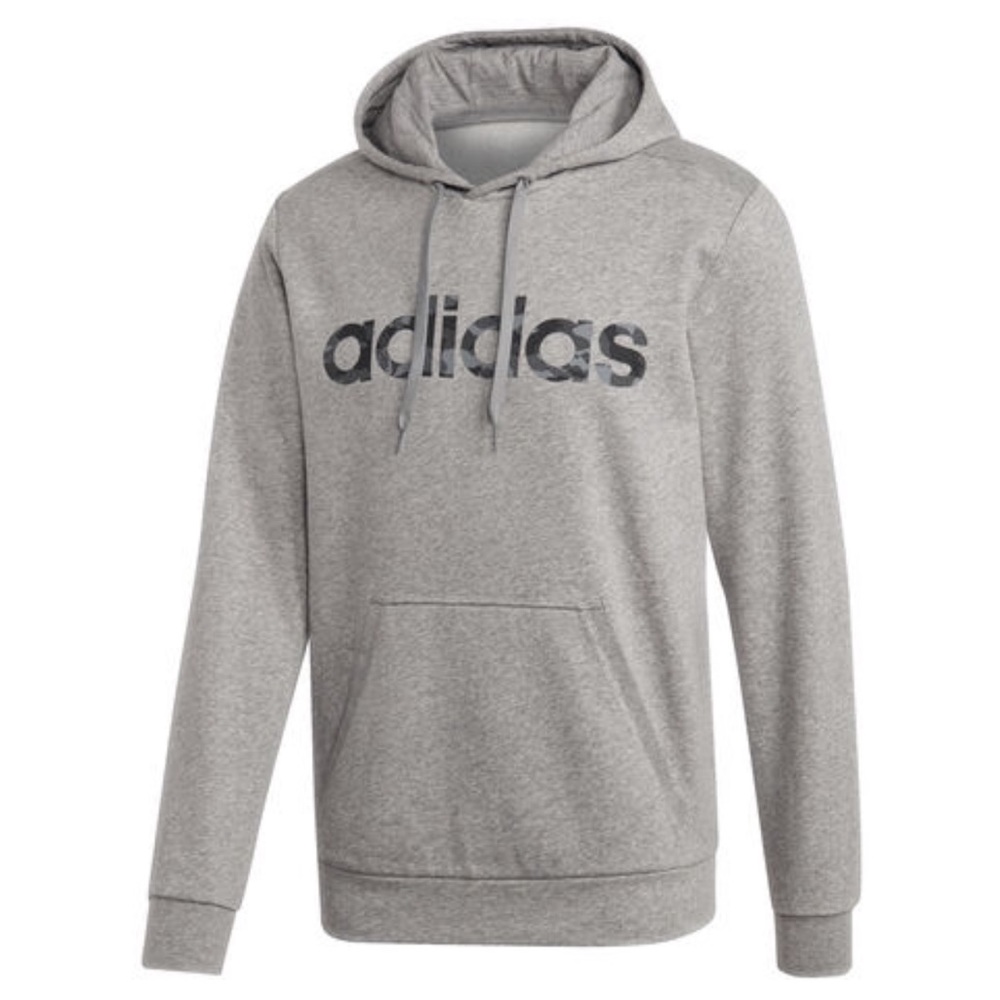 Men's Adidas Camo Logo Pullover Hoodie Small